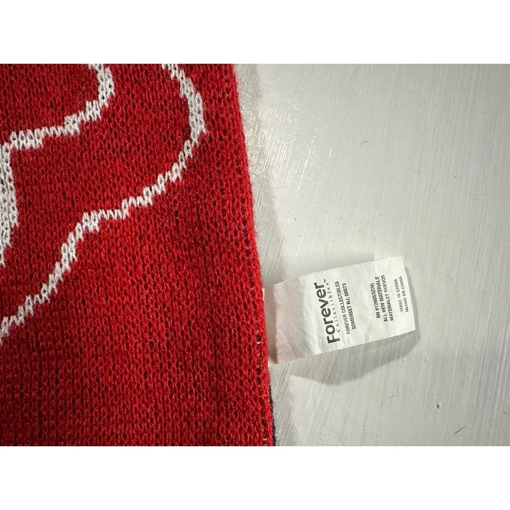 NFL Houston Texans Scarf Red, White, and Navy Blue Winter Knit
